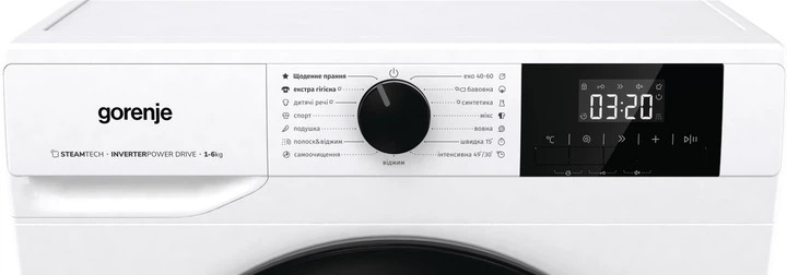 Пральна машина вузька W3NGPI62SBS/UA Gorenje Gorenje