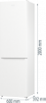 Холодильник RK6201EW4 Gorenje Gorenje