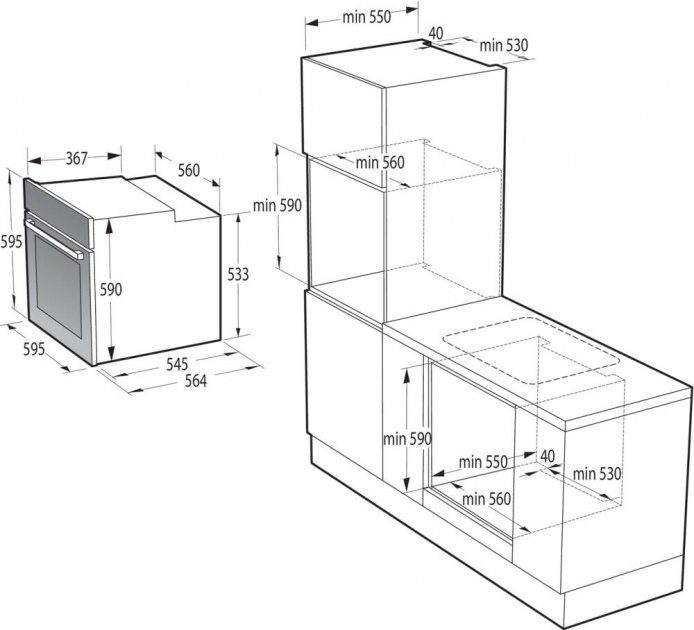 Духовка BO6727E03B Gorenje Gorenje