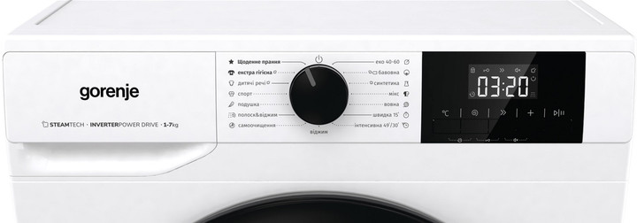Пральна машина W3NGPI72SBS/UA Gorenje Gorenje