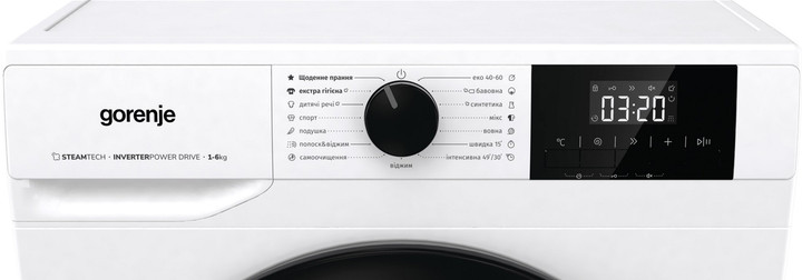 Пральна машина W3NGPI62SBS/UA Gorenje Gorenje