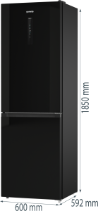Холодильник NRK6192ABK4 Gorenje Gorenje